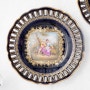 로얄 비엔나 아름다운 캐비넷 명화 플레이트
