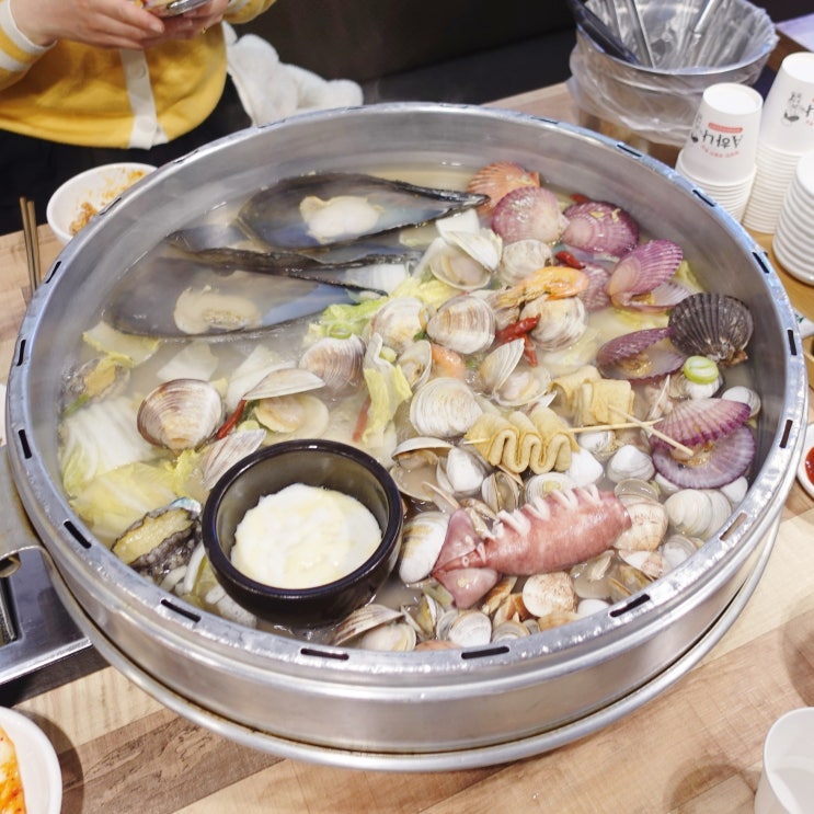 하남 미사 맛집! 미사역 조개찜 택이네조개전골 하남미사점 : 네이버 블로그