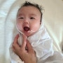 콩콩이일기)2개월, 첫나들이, 예방접종열, 신생아낮잠, 초점책, 분유거부, 옹알이, 자매샷, 콩콩이일상