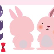 [선데이키즈] 토끼 스퀴시 | 직접만드는 종이 장난감 | 종이로 만들기 | 종이접기 | Play paper book (DIY) | 무료도안 | 토끼인형 만들기