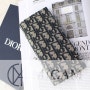 [MICAM] DIOR 23SS 디올 베이지 & 블랙 Dior Oblique 자카드 버티컬 장지갑