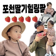 19개월 아기와 가볼만한 곳, 딸기따기 체험 포천딸기힐링팜