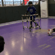 8살 캔디군의 첫 롤러스케이트장 도전기