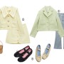 “산뜻한 파스텔 컬러 패션” 봄 트위드 스타일링 제안