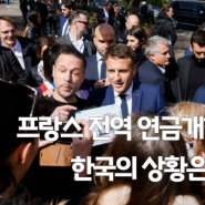 프랑스 연금 개혁 성공시킨 마크롱 대통령