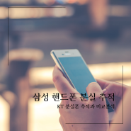 삼성 휴대폰 분실 위치 추적 KT 와 장단점 비교