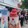 여수 여행 이순신광장 맛집 여수딸기모찌 본점 딸기 아이스크림