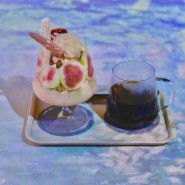 [성수동] 모리노키세츠 - 수준 높은 맛있는 디저트를 맛보면서 멋진 미디어아트를 감상할 수 있는 성수동 카페