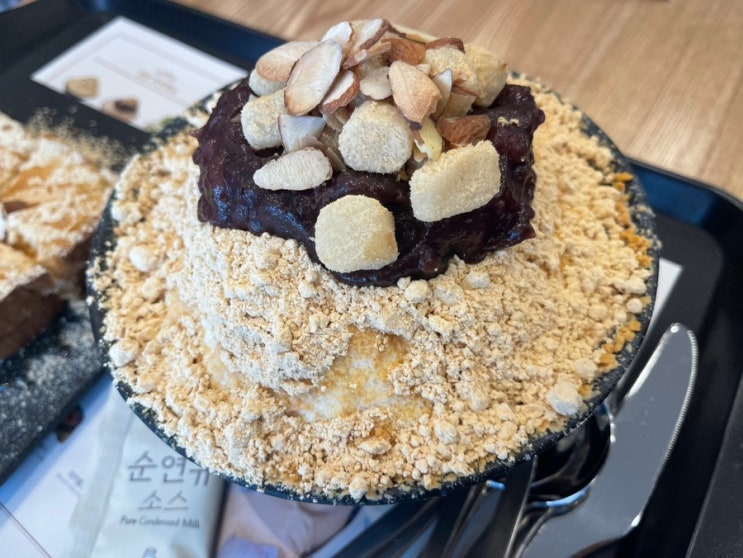 설빙 메뉴 추천 팥인절미 빙수 : 네이버 블로그