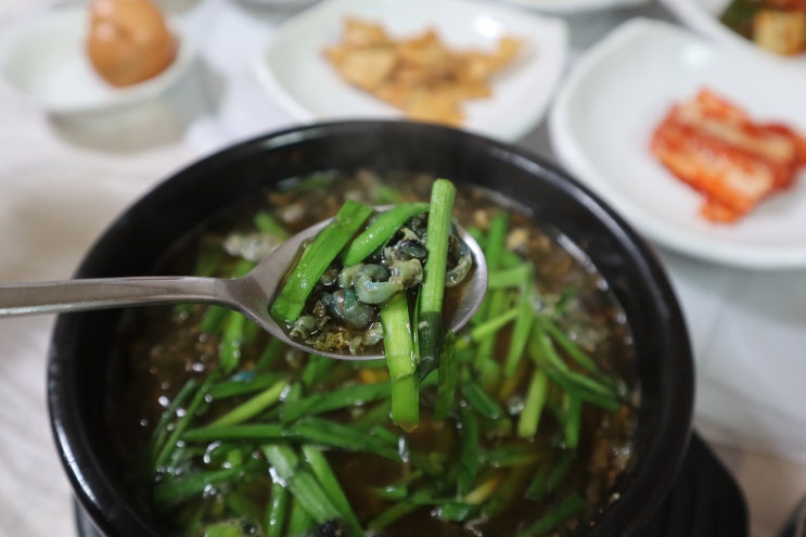 단양맛집 단양여행에 필수코스 올갱이해장국 먹고온 후기 #대교식당 : 네이버 블로그