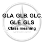 벤츠 GLA, GLB, GLC, GLE, GLS 클래스 등급 의미 정리
