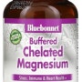 마그네슘 - Bluebonnet Nutrition, 완충형 킬레이트화 마그네슘, 베지 캡슐 60정