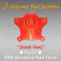 ONS 스트럭처 네일 폼 "스틸 레드" - ONS Structure Nail From "Steel Red"