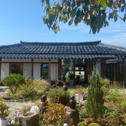경북 의성군 금성면 정원이 예쁜 한옥카페 추추(Choo Choo)