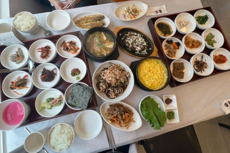 전북 정읍 태인 한식집 대일정 , 참게장 정식 + 떡갈비 냠냠