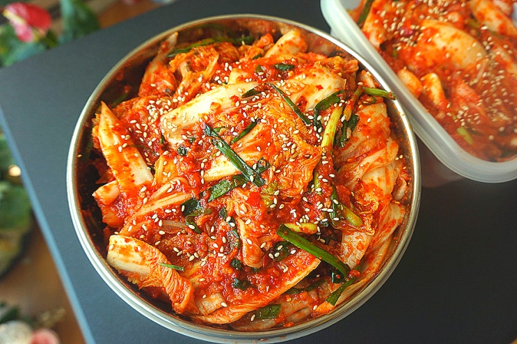알배기 배추 겉절이(배추 겉절이) : 네이버 블로그
