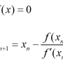 비선형 연립 방정식 풀이 (Newton-Raphson method)
