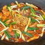 [마니산 솥뚜껑 토종닭볶음탕] 인천 강화도 야외 닭도리탕 글램핑 추천
