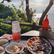 [부안/채석강바다길식당]바다뷰 즐기며 먹는 싱싱한 해산물 야외포차감성 제대로