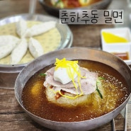 부산 밀면 맛집 춘하추동밀면 내돈내산 솔직리뷰