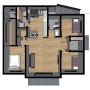 [3가구주택 설계] 두 자녀의 가족들과 모두 함께 사는 3층 주택 설계.
