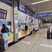 일본 도쿄 여행 : 신주쿠에서 스카이라이너 타고 나리타공항 가는 길/ 나리타 제3터미널/ 제주항공