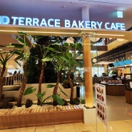 녹색 힐링 휴양지 앤드 테라스 베이커리 카페 하남 스타필드점 AND TERRACE BAKERY CAFE