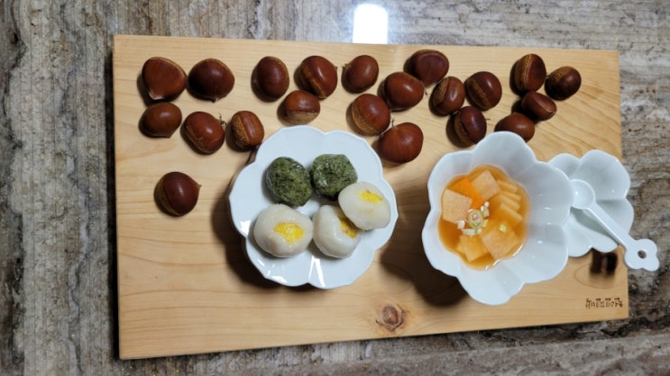 건식 멥쌀가루로 습식 가루 만드는 방법, 송편 만들기, 밤 송편 찌는 시간, 쑥 반죽 만들기, 쑥송편 만들기, 송편 빚기, 꿀 ...