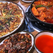 [시흥/정왕] 정정아식당 정왕점_맛있게 매운 정왕 닭도리탕과 해물파전 꼬막무침 도토리묵까지 정왕 맛집