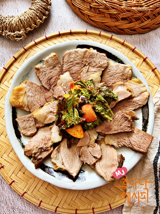 앞다리살 수육 맛있게 삶는법 막걸리 수육 만드는법 간단 돼지 수육 삶는법 돼지고기 수육삶기 : 네이버 블로그