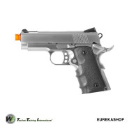 메탈 컴팩트 미니 V10 Ultra Compact .45 실버 가스건 WE AW GBB GAS GUN 장난감 비비탄 권총