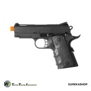 메탈 컴팩트 미니 V10 Ultra Compact .45 블랙 가스건 WE AW GBB GAS GUN 장난감 비비탄 권총