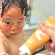 아기 목욕놀이 물감 대신 나띵프로젝트 천연머드 클레이마스크!