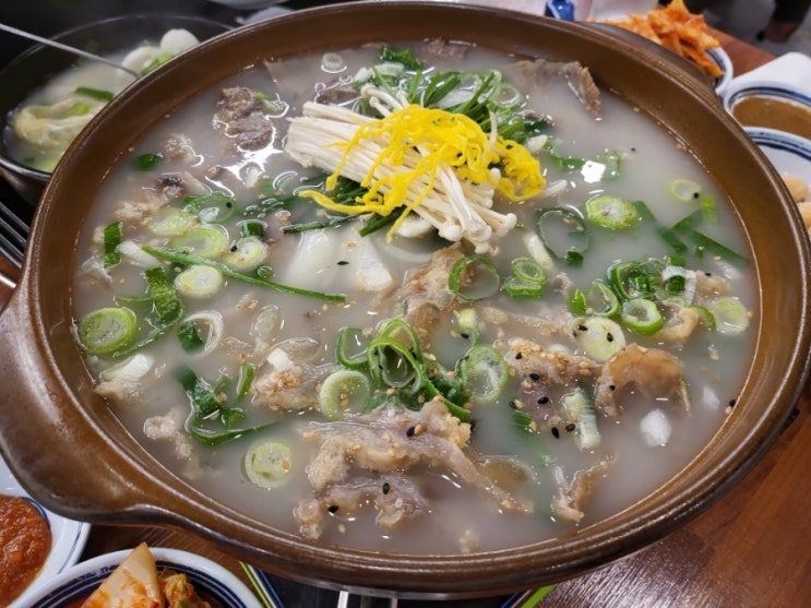 해운대밥집 청풍설렁탕 든든한 설렁탕 : 네이버 블로그