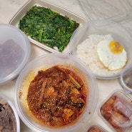 석촌호수 한식 맛집 경성밥상 내돈내산 후기 - 국밥, 제육, 전, 순대튀김