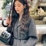 가을 여자 코트 코디. 기은세 옷 인스타그램 사복패션. 온앤온 23FW
