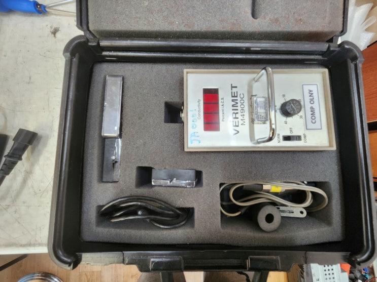 VERIMET M4900C 전기 전도도 측정기 수리 : 네이버 블로그