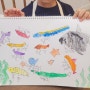 [광안리 미술수업] 물고기 도감 그리기