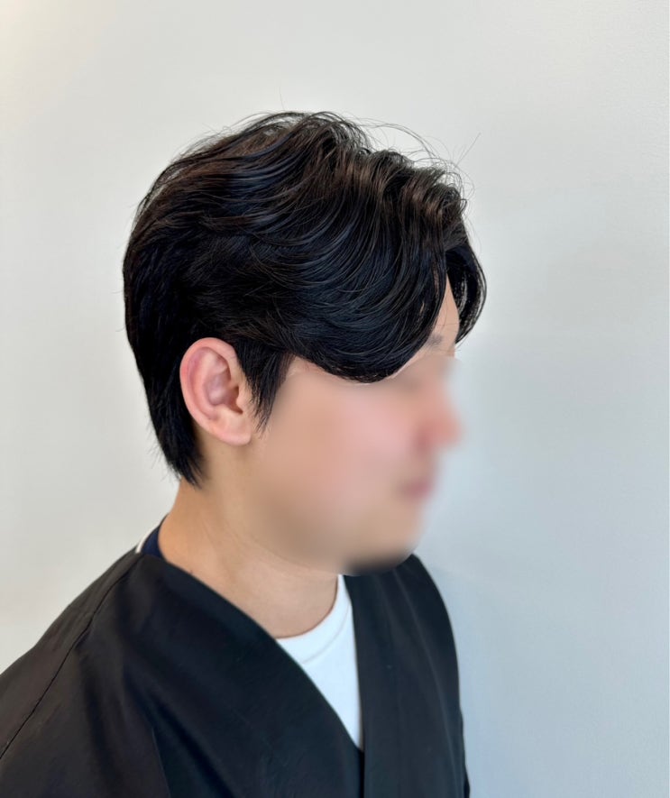남자 장발 리프펌 아오브헤어 성은실장 두정동미용실 : 네이버 블로그