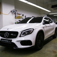 벤츠 GLA 45 AMG 크롬죽이기 나이트패키지 크롬딜리트