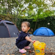 밀양 캠핑 솔바람캠핑장 35번 사이트 아기랑 여행