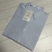 [셔츠] 드로우핏 x 깡스타일리스트 코지드 스트라이프 셔츠 구매 후기