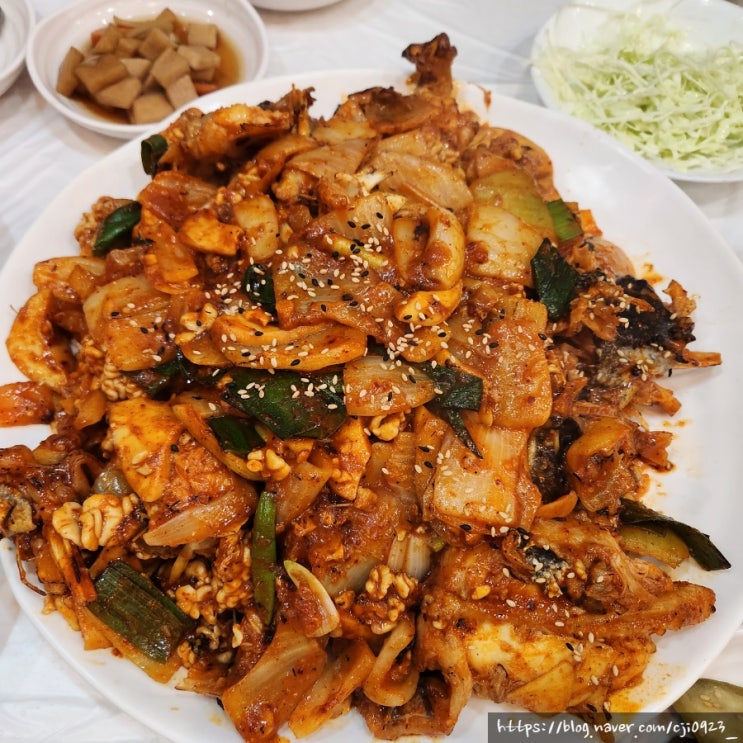 [부산] 국민생아구찜 안락점 콩나물없는 아구불고기 맛집 내돈내산 후기 : 네이버 블로그