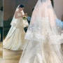 Wedding 10. 본식용 웨딩드레스 | 제이미브라이드 | 미카도실크 머메이드 드레스 추천 | 투베일