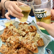 [을지로3가역] 마늘치킨 맛집 ‘만선호프’