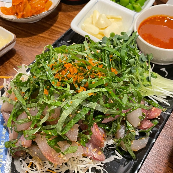 전북 정읍 수성동 ‘깻잎막회’ | 부드러운 자연산 숙성회, 회덮밥 : 네이버 블로그