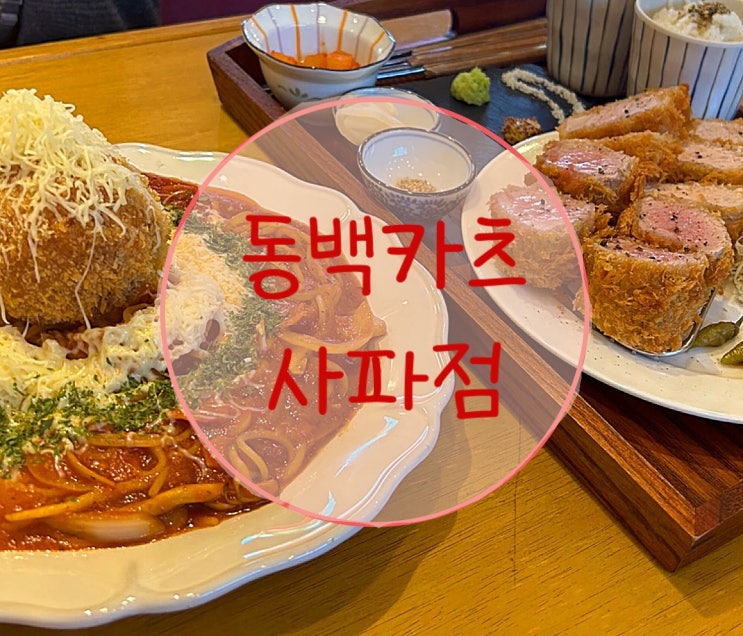 창원 맛집 추천 "동백카츠 사파점"