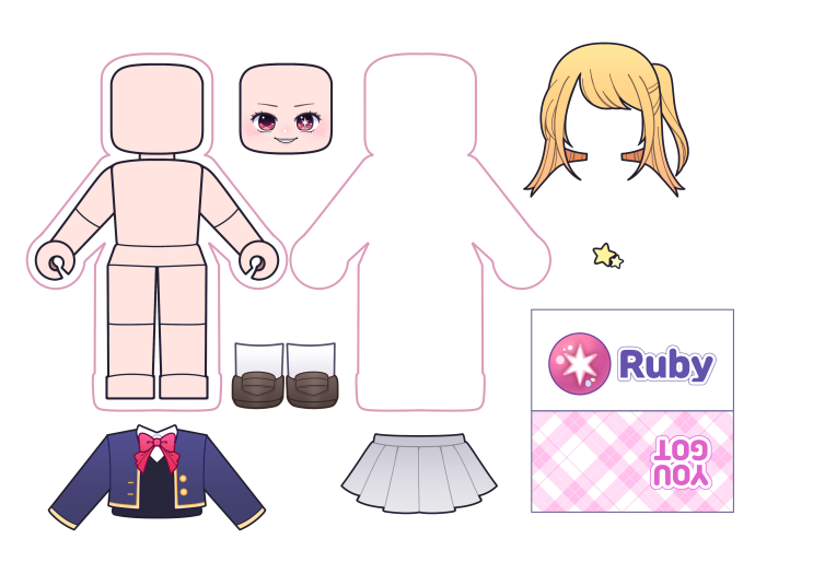  paper diy roblox outfits blind bag 