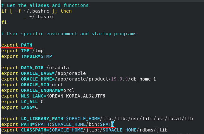 bash : sqlplus : 명령을 찾을 수 없습니다 : 네이버 블로그