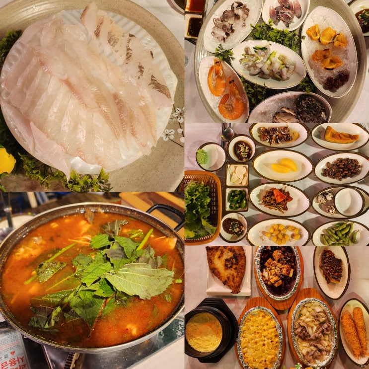 당진 왜목마을바다향기 : 한상가득 푸짐하게 나오는 횟집, 모둠회 2인 후기 : 네이버 블로그